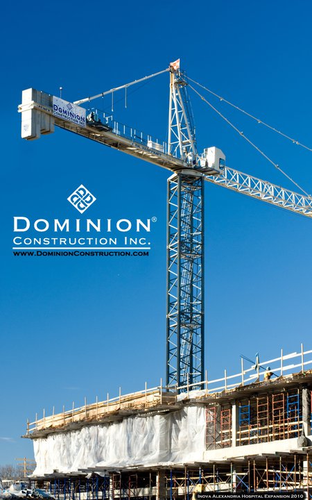 Dominion Construction at Inova Alexandria Hospital Site