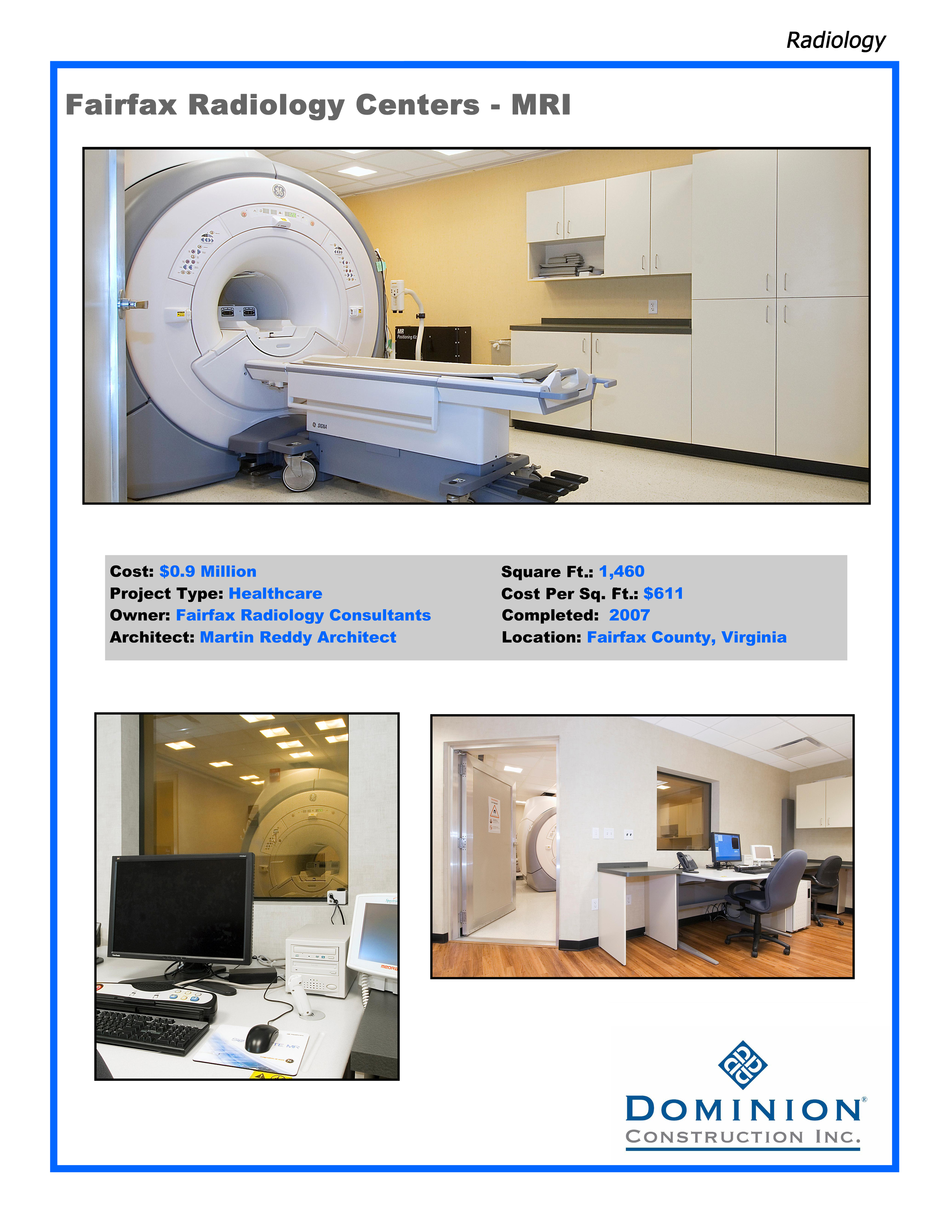 Fairfax Radiology Centers - MRI
